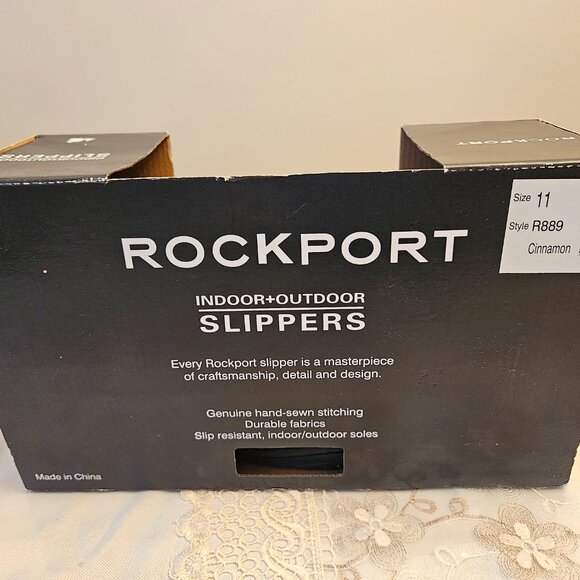 NIB Rockport Cinnamon Slip -in Slippers - Picture 4 of 6